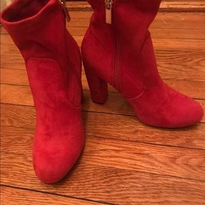 Red booties